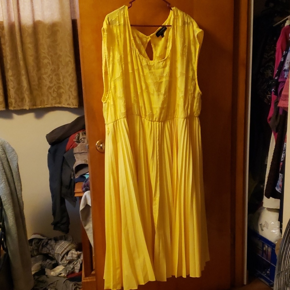Yellow Lane Bryant Dress